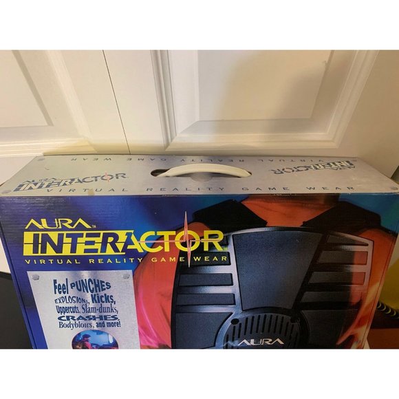 Vtg Aura‎ Interactor Virtual Reality Game Wear 1994 Sega Genesis Super Nintendo - Picture 6 of 8
